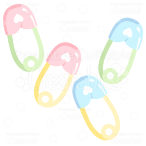 Sweet-Baby-Safteypins-SVG-cuts-clipart