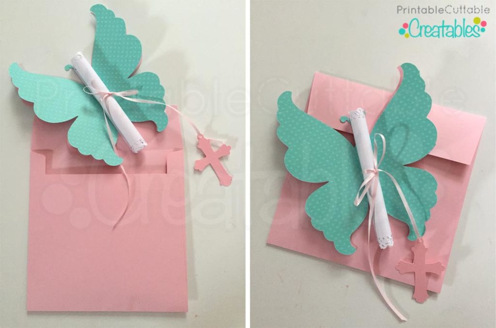 DIY Butterfly Invitations Tutorial + SVG Cutting Files