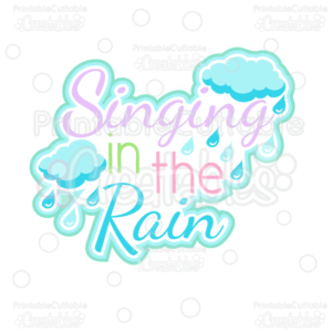 Singing-in-the-Rain-phrase-SVG-Cut-File
