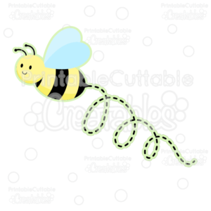 Cute-Bumble-Bee-Free-SVG-Cut-File-Clipart