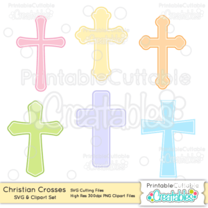 Christian-Cross-SVG-Cutting-Files-Clipart-Set