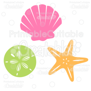 Sea-Shells-Free-SVG-Cutting-Files-Clipart
