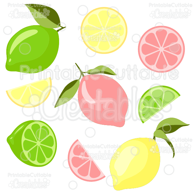 Download Lemons Limes Svg Cut Files For Cricut And Silhouette