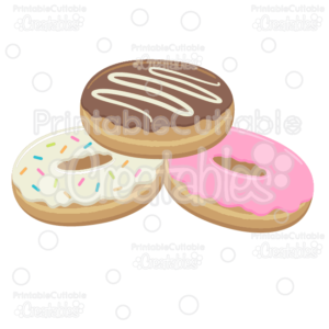 Donut-SVG-Cutting-File-Doughnut-Clipart