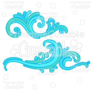 Ocean-Wave-Flourishes-SVG-Cut-Files-Clipart