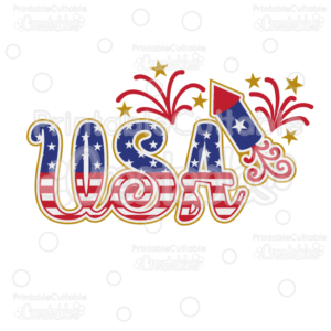 Firecracker-USA-Title-Scrapbook-SVG-Cut-File-Clipart