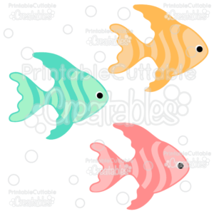 Tropical Fish FREE SVG Cut File & Clipart