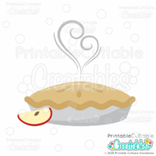Apple Pie SVG Cut File for Cricut and Silhouette