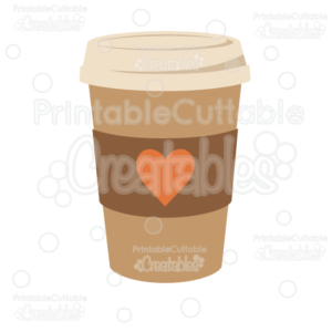 To Go Coffee Cup SVG Cut File & Clipart