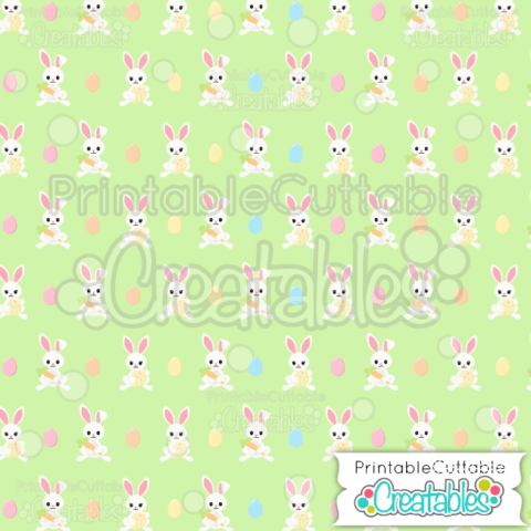 Happy Easter Seamless Patterns & Digital Paper Pack