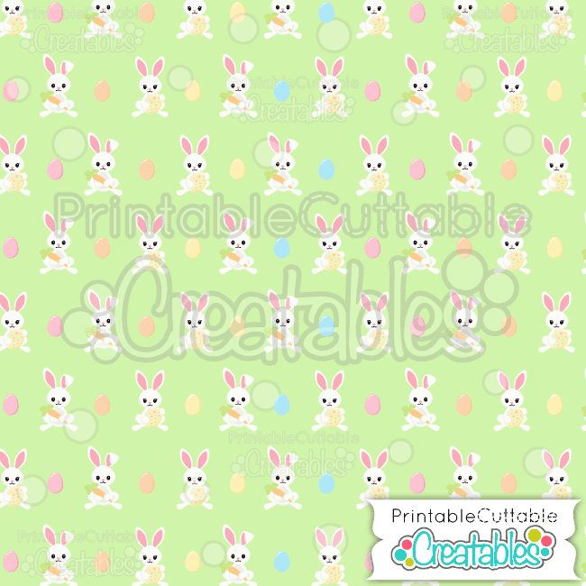 Happy Easter Seamless Patterns & Digital Paper Pack