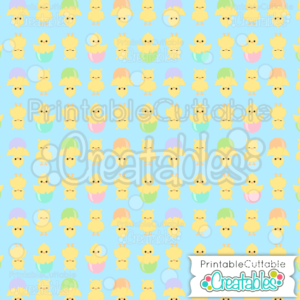 Happy Easter Seamless Patterns & Digital Paper Pack
