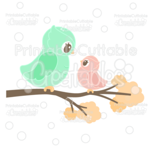 Mama & Baby Owl Cuttable SVG File