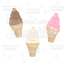 Ice Cream Unicorn Face Free Svg File Clipart For Cricut Silhouette