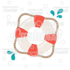 Lifesaver SVG Cut File & Clipart