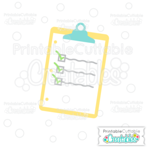 Clipboard Free SVG Cutting File & Clipart