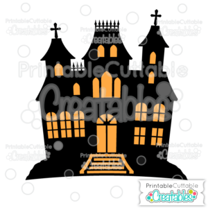 Haunted House Free SVG File & Clipart