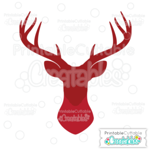 Deer Head Silhouette