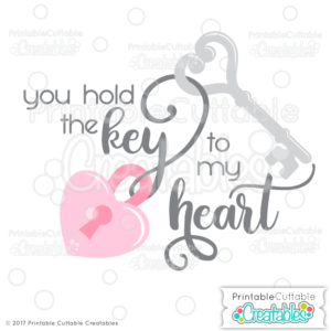 Key to My Heart SVG File