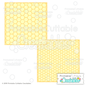 Honeycomb Background Stencil Overlays Free SVG Files