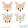 Free Free 321 Silhouette Deer Family Svg SVG PNG EPS DXF File