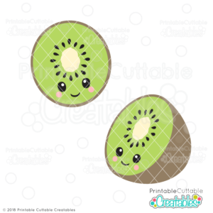 Cute Kiwi SVG File