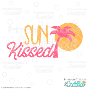 Sun Kissed Free SVG File
