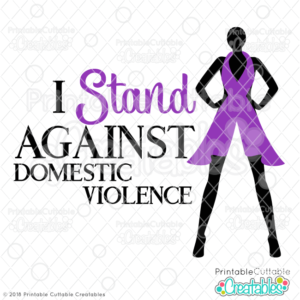 Stand Against Domestic Violence SVG File