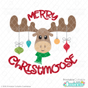 Merry Christmoose SVG File