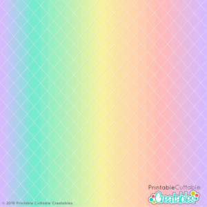 Pastel Rainbow Gradient Free Seamless Pattern