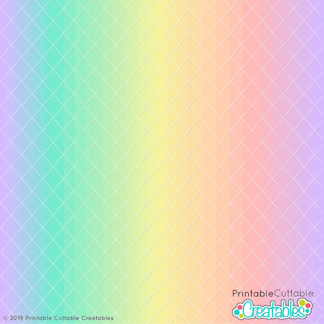 Download Pastel Rainbow Gradient Free Seamless Pattern For Paper Crafts
