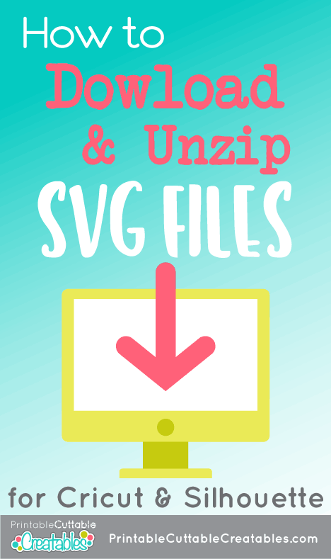 Download How To Download Unzip Svg Files For Cricut And Silhouette PSD Mockup Templates