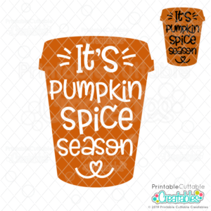 It's Pumpkin Spice Season Free SVG File