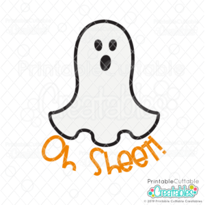 Oh Sheet Ghost FREE SVG Cut File