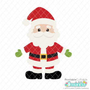 Cute Santa Claus SVG File