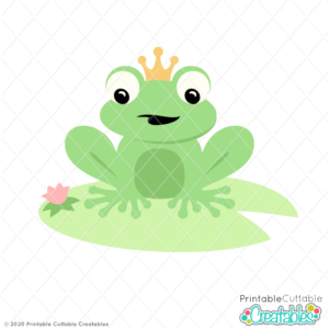 Frog Prince SVG File