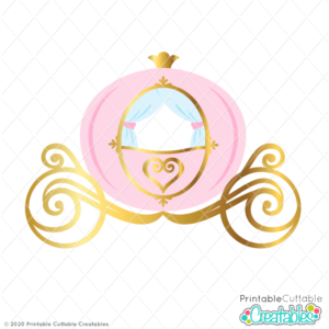 Princess Carriage SVG File