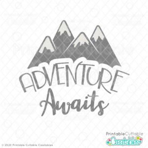 Adventure Awaits Free SVG Cut File
