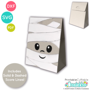 Mummy Treat Bag SVG File