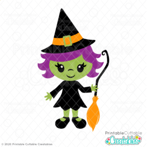 Little Witch SVG File