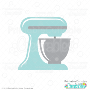 Kitchen Stand Mixer SVG File