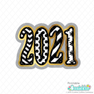 2021 New Year Free SVG File