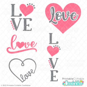 Bundle of Love Free SVG Files