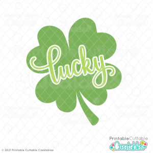 Lucky Clover Free SVG File