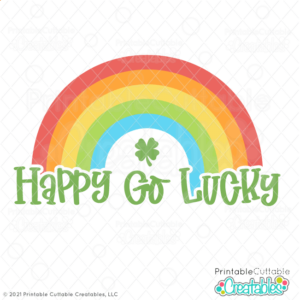 Happy Go Lucky SVG File