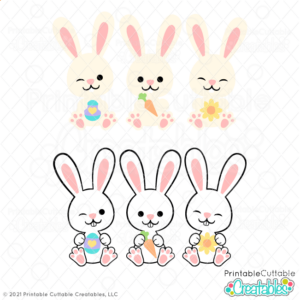 Bunny Squad SVG File