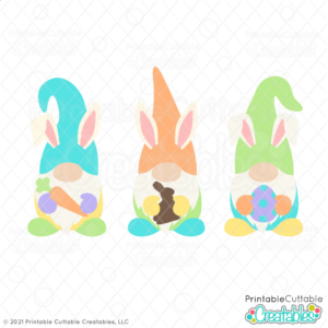 Easter Gnomes SVG File