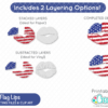 Download American Flag Lips Svg Free File For Cricut And Silhouette