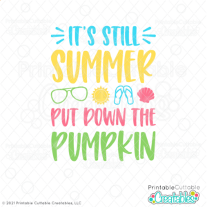 Still Summer SVG File