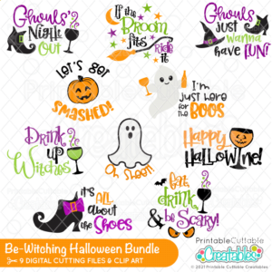 Be-witching Halloween SVG Bundle